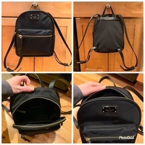 Kate Spade Medium Black Backpack